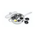 KitchenCraft Clearview Stainless Steel Egg Poaching Pan - Image 4