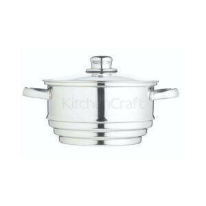 KitchenCraft Stainless Steel Universal Steamer 20cm
