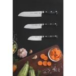 Tramontina Century Fluted Santoku Knife 18cm - Image 2