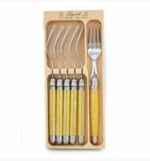 Laguiole by Andre Verdier Table Fork Set of 6 - Image 3