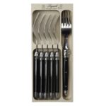 Laguiole by Andre Verdier Table Fork Set of 6 - Image 4
