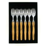 Laguiole by Andre Verdier Table Fork Set of 6 - Image 6