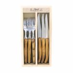 Laguiole by Andre Verdier Steak Knife & Fork Set 12 - Image 7