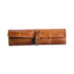 Arrow Leather Knife Roll Bag - Image 4