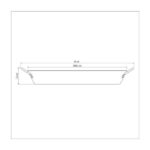 Tramontina Loreto Aluminium Non-Stick Paella Pan 38cm - Image 3