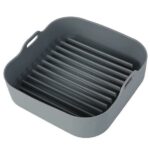 Creative Cooking Square Silicone Air Fryer Basket 20cm - Image 2