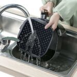 Creative Cooking Square Silicone Air Fryer Mat 21cm - Image 3