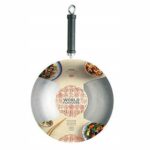 KitchenCraft Oriental Carbon Steel Wok 30cm - Image 2