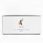 Jan Hendrik Crystal Tumbler Glasses 400ml Set of 4 - Image 3