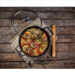 Victoria Enamelled Cast Iron Skillet 26cm - Image 2
