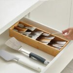 Joseph Joseph DrawerStore Cutlery Organizer Bamboo - Image 2