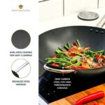 MasterClass Professional Non-Stick Wok 36cm - Image 2