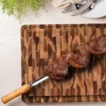 Tramontina Teak End Grain Inverted Chopping Board - Image 2