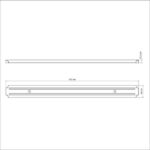 Tramontina Magnetic Knife Holder 55cm - Image 3