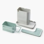 Joseph Joseph Caddy Kitchen Sink Organizer Stone Green - Image 5