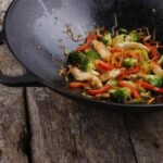 Victoria Enamelled Cast Iron Wok 36cm - Image 5