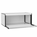 Brabantia Fall Front Bread Bin White - Image 3