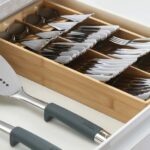 Joseph Joseph DrawerStore Cutlery Organiser Large Bamboo - Image 2