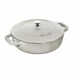 Staub Round Cast Iron Sauté Pan 3.7L