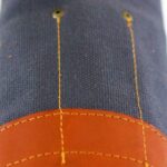 Pieter De Jager Knife Roll Canvas & Leather Charcoal - Image 2