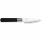 KAI Shun Wasabi Black Santoku Knife Set of 3 - Image 4