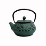 Cast Iron Chinese Teapot Green 800ml
