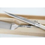 Laguiole by Andre Verdier Cake Server and Knife Set Ivory - Image 4
