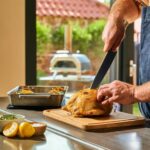 Ooni Stainless Steel Large Roasting Pan with Carving Board - Image 3