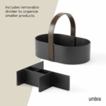 Umbra Bellwood Storage Caddy Black Walnut - Image 3