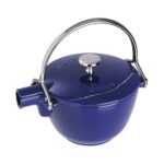 Staub Cast Iron Round Tea Pot 1.15L Dark Blue