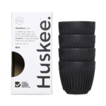 Huskee Charcoal Coffee Cup 175ml Set Of 4 - Image 3