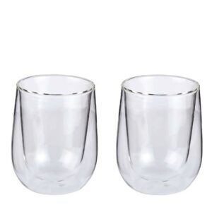 Cilio Double Walled Coffee Glass Verona 150ml Set Of 2