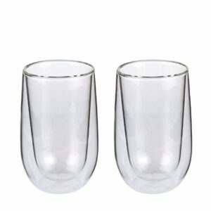 Cilio Verona Double Walled Latte Glasses Set of 2 350ml