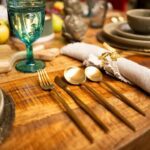 Nicolson Russell Dubai Matte Gold Cutlery Set of 16 - Image 2