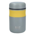 Built Stainless Steel Insulated Food Flask 490ml