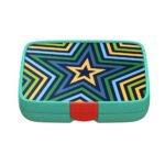 Crunchbox Classic 5 Compartment Lunchbox Aqua