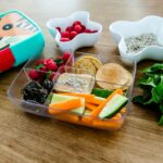 Crunchbox Classic 5 Compartment Lunchbox Blue Surfer - Image 2