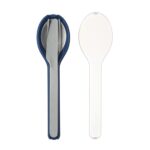 Mepal Ellipse Cutlery Set 3pc Nordic Denim - Image 3