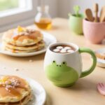 Nicolson Russell Brush & Barrow Kids Mug and Spoon Frog - Image 2