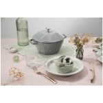 Staub Cast Iron Diamond Cocotte 2.8l Grey - Image 2