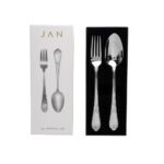 Jan Pluto Stainless Steel Salad Server Set 2pc